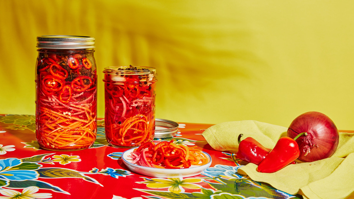 MexicanStyle Pickled Vegetables Recipe
